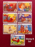 Znaczki bajki Disney- znaczki czyste **