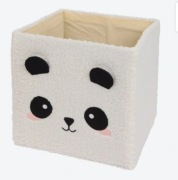 Składany kosz pluszowy Kallax pudełko na zabawki panda