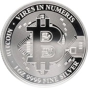 Bitcoin Niue 1 uncja Srebra 2022