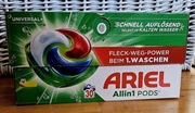 Kapsułki do prania Ariel 30 prań uniwersalnych z Niemiec