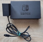 Stacja dokująca dock + zasilacz Nintendo Switch V1 lub V2. 