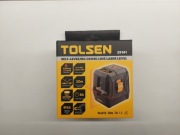TOLSEN 35141 Laser krzyżowy z samopoziomującą linią pionową i poziomą