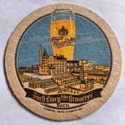 Wafel z browaru Clary'sche Bierbrauerei Turn teraz Trnovany Cieplice 1941 r