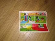 Historyjka obrazkowa komiks z gumy balonowej Donald lata 80 Maple Leaf