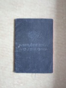 Książeczka wojskowe ułan 1 pułk ułanów krechowieckich