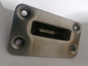 Mulda podłogowa wilka inox drzwi ppoż