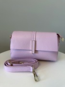 Włoska skórzana torebka SIENA |Torebka wizytowa | Camel / Lilac / Black