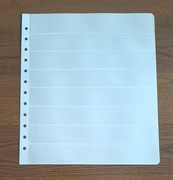 Szara strona/ karta, 8 kieszeni, 12-ringów, 33x245mm