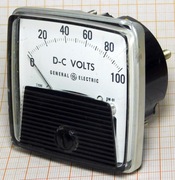 Woltomierz analogowy 100V DC GENERAL ELECTRIC [R3W5]L9