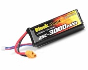 Black Magic 11.1V 3S 3000MAH 25C 33.3Wh Lipo 