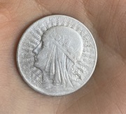 Moneta Polonia 1932 rok, bardzo dobry stan 