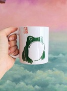 Kubek zielona żaba, Japońska żabka, Grumpy Frog Matsumoto Hoji, 330ml