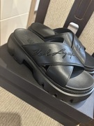 Karl Lagerfeld klapki koturny 39