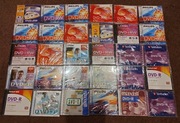 30 szt. PŁYT DVD-RW, DVD R PUDEŁKO FOLIA KOMPLET ZESTAW