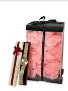 PREZENT WALENTYNKI MIŚ + RÓŻE + ZEGAREK