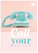 Zeszyt A5 w linie 80 kartek z marginesem