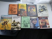 12 KSIĄŻEK PRZYGODOWE, WESTERNY