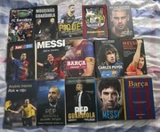 ZESTAW KIBICA FC BARCELONA 15 KSIĄŻEK Fan Skarb Kolekcja FCB Barca Messi
