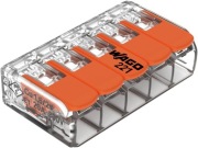 Złączka Wago 5-torowa, od 0,20-4,00mm2 221-415 30 sztuk