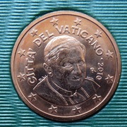 WATYKAN 2010 5 CENTÓW UNC !!!!!!!!!!