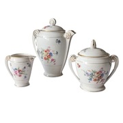 Porcelanowy zestaw kawowy Art Déco, Limoges (Francja)