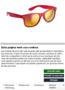 Nowe czerwone okulary przeciwsłoneczne UV400