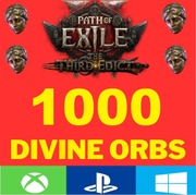 1000 DIVINE ORB POE2 PATH OF EXILE 2 THIRD EDICT LIGA RISE OF THE ABYSSAL