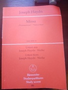 Haydn Theresienmesse partytura urtext Bärenreiter