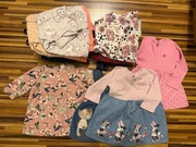 Zestaw sukienek dziewczęcych – rozmiar 68–74 | 17 szt.