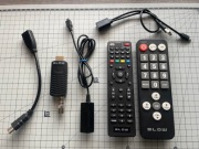 Dekoder Tuner TV DVB-T2 HEVC H.265 FULLHD Mini Stick DWA Piloty