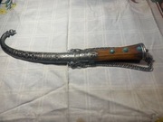 SZTYLET ARABSKI  NÓŻ  KINDŻAŁ