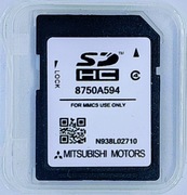 Aktualizacja map Mitsubishi MMCS W-17 EU