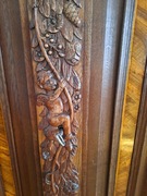 Szafa typu gdańskiego z XIX w.