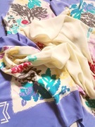 MARYAN MEHLHORN - Piękna duża chustka - jedwab 