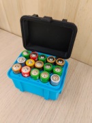 pudełko na baterie AA – etui na 20 baterii | zamykane | druk 3D