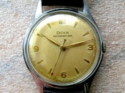 DOXA ANTIMAGNETIQUE na 17 JEWELS - męski zegarek naręczny 