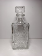 Karafka na alkohol szkło kryształowe kryształ PRL vintage retro prezent 