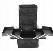 DUŻA KOSMETYCZKA DAMSKA KUFEREK ROZKŁADANY NA KOSMETYKI TORBA KOSMETYCZKA