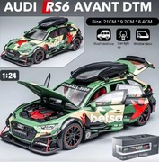 Model samochodu Audi RS6 1:24 ze stopu metalu – kolekcjonerski