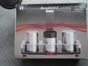 BergHOFF CUBO 4-CZĘŚCIOWY KOMPLET DO SOLI I PIEPRZU 