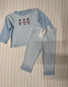 George ciepła piżamka urocza Anglia 3/6 m 68 jesień