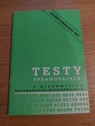 Testy sprawdzające z przedmiotów mat-przyr.