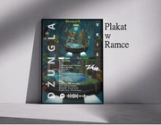 Plakat Vkie "Dżungla" plakat w ramce 40x30