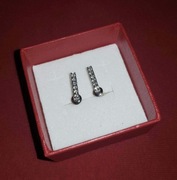 Kolczyki w kolorze srebrnym 