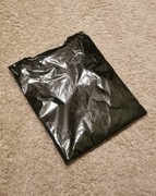 Koszulka męska czarna klasyczna 100% bawełna Nowa Basic T-shirt 200g Folia 