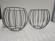 Metalowy klosz do lamp, druciak, loft,e27,  2szt, nowe