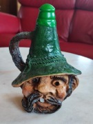 Butelka rzeźba, Szwarcwald z korkiem,super stan , nie otwarta Vintage 