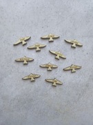 Ptaszki ze sklejki scrapki z imieniem grawerem 