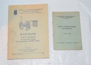 Katalogi części kopaczki konnej + Instrukcja wozu