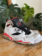 buty nike air jordan flight club 91 infrared białe czerwone y2k vintage